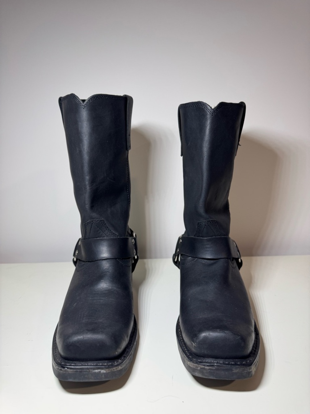 Durango Black and Gold Harness Boots